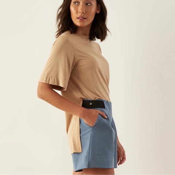 ADAY Turn It Up Shorts Lake Blue Large L - Picture 2 of 8